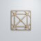 Ekena Millwork Small Buxton Decorative Fretwork Wood Wall Panels, Birch, 11 3/8"W x 11 3/8"H x 3/8"T WALW12X12X0375BUXBI - alternate 2